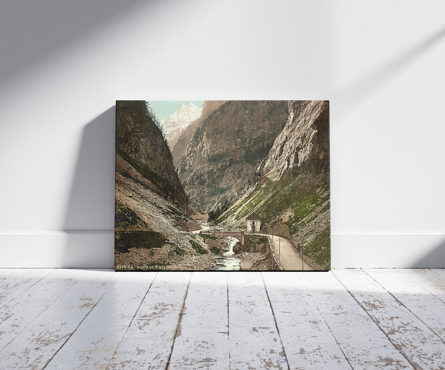 A picture of Simplon Pass, Gondoschlucht, Valais, Alps of, Switzerland