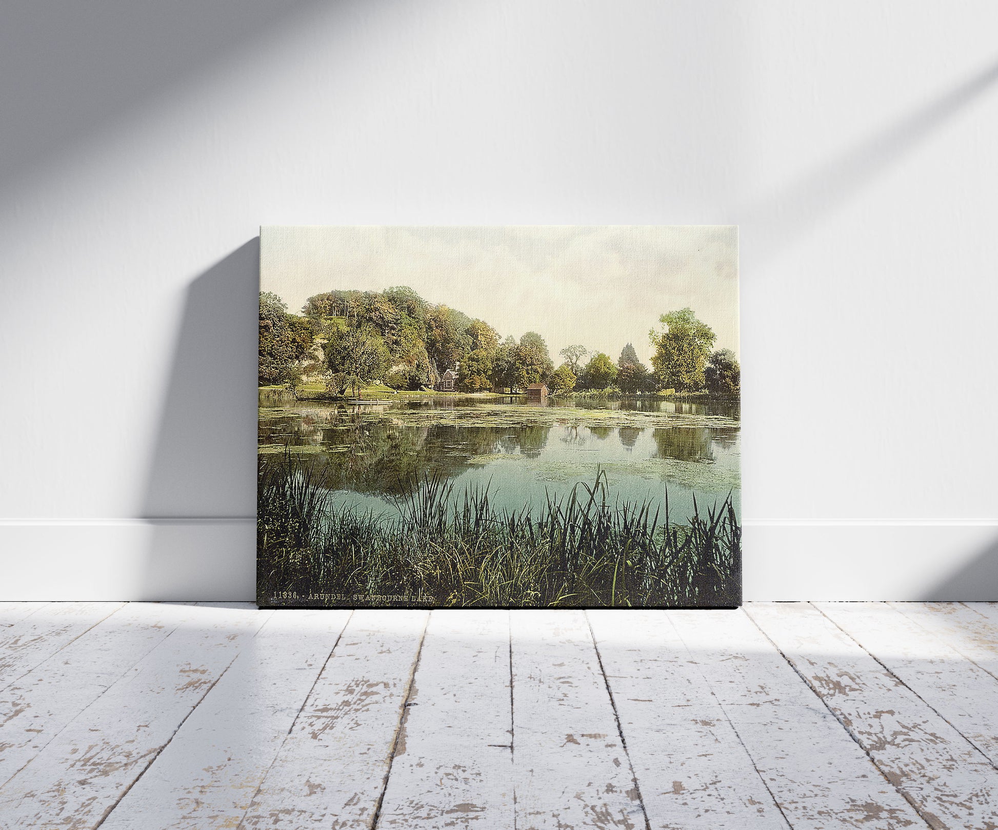 A picture of Swanbourne Lake, Arundel Castle, England