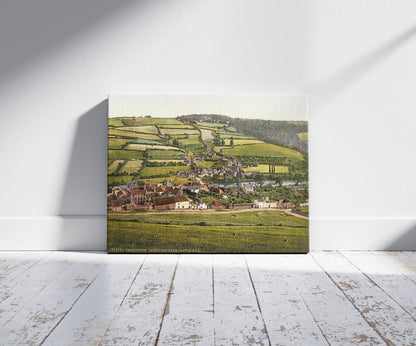 A picture of Taddiport from Castle Hill, Torrington, England