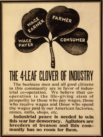 A picture of The 4-leaf clover of industry