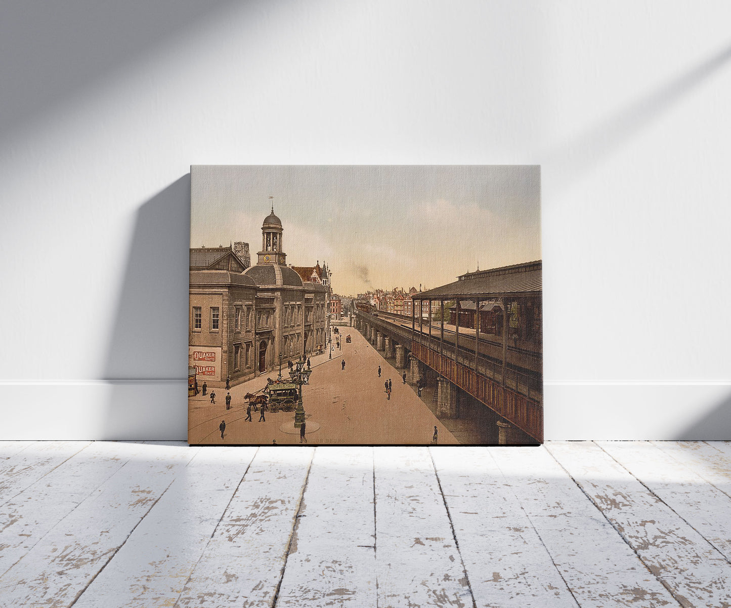 A picture of The Bourse and Bourse Station, Rotterdam, Holland