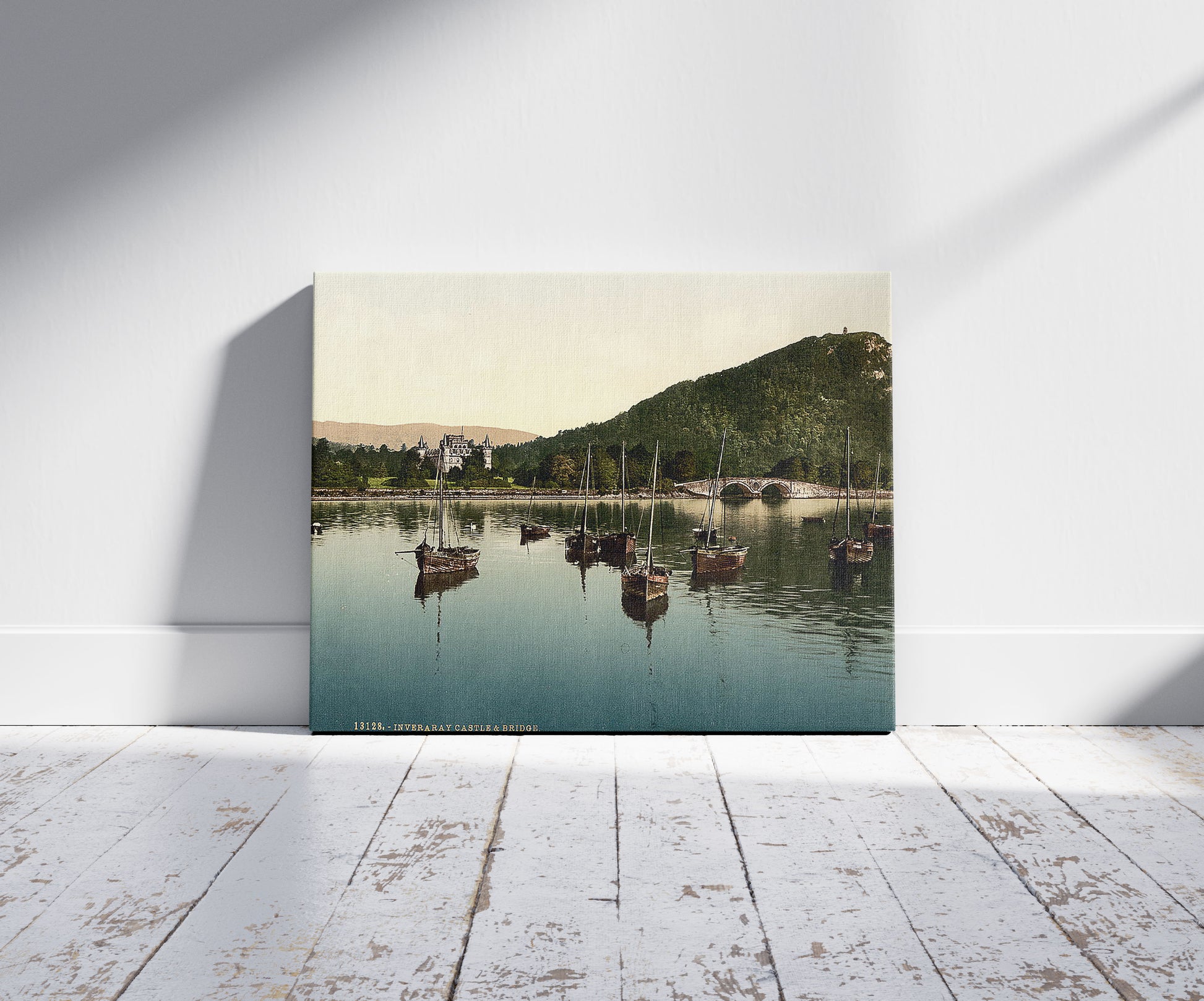 A picture of The castle and bridge, Inveraray, Scotland