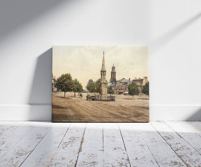 A picture of The Cross and horse fair, Banbury, England