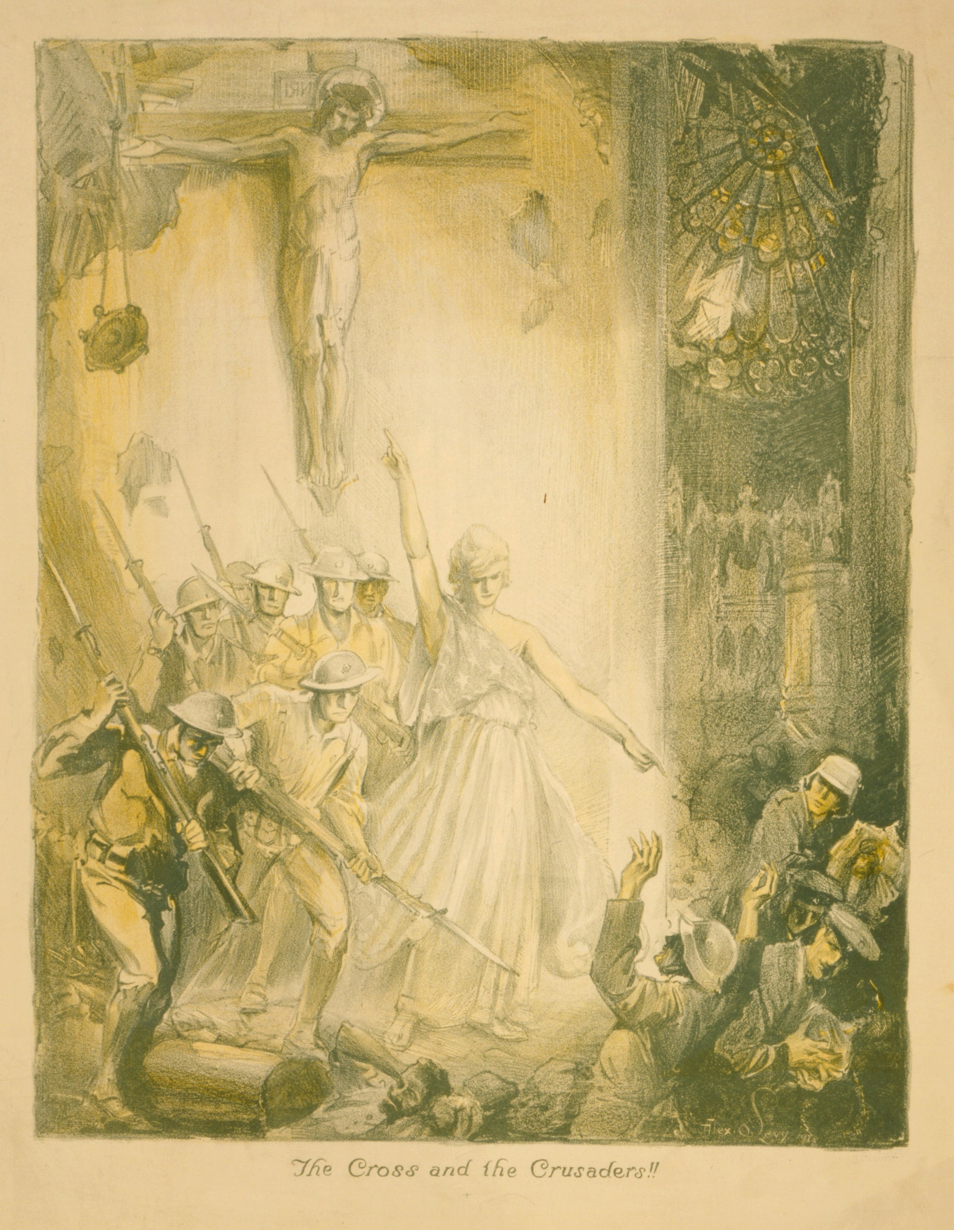 A picture of The cross and the crusaders!!