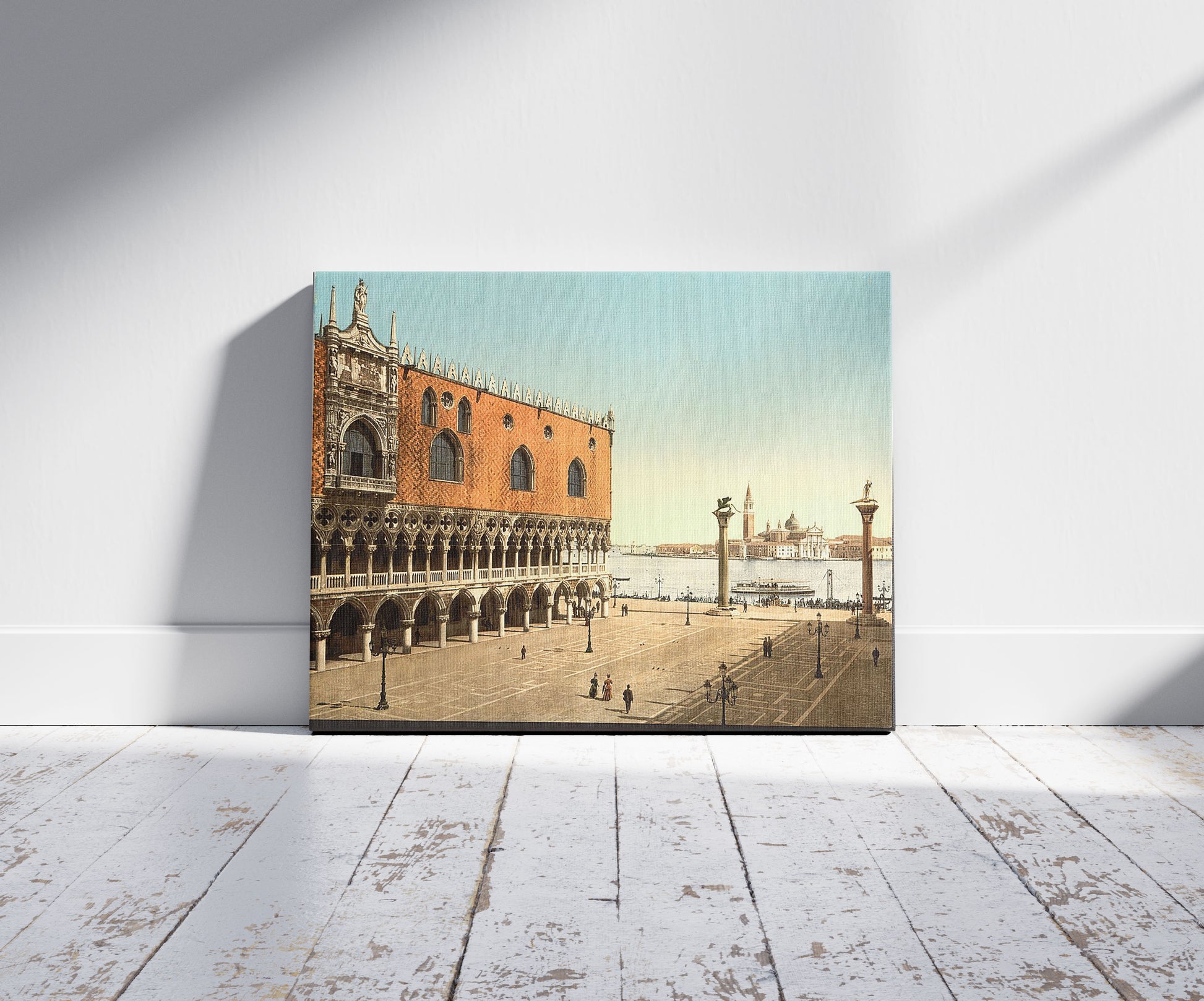 A picture of The Doges' Palace and the Piazzetta, Venice, Italy