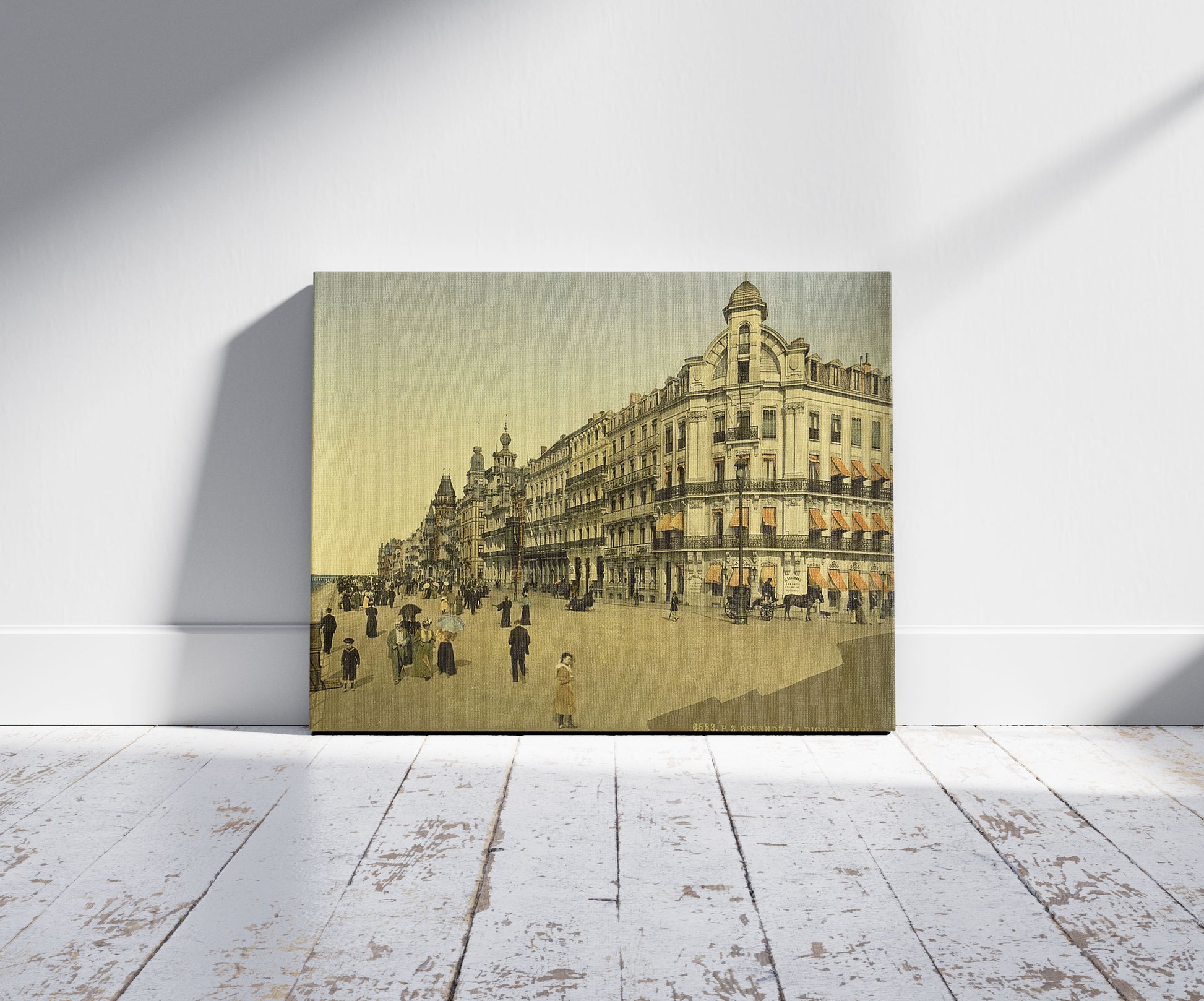 A picture of The embankment and Kursaal, (i.e., Cursaal), Ostend, Belgium