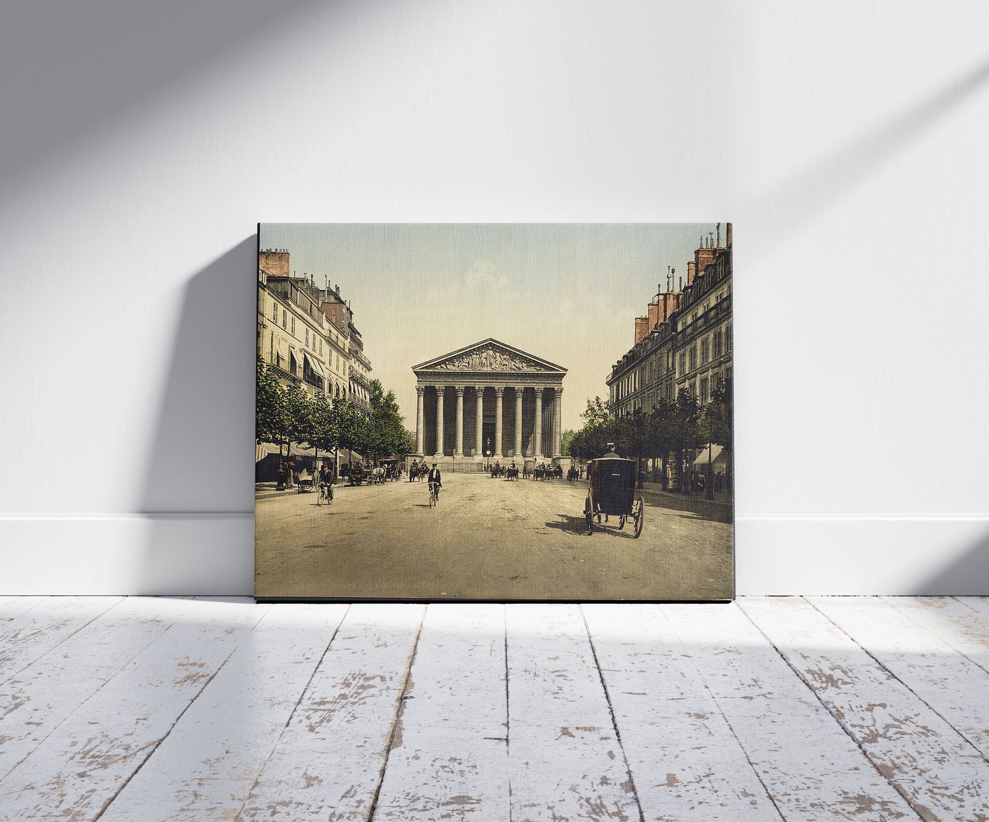A picture of The Madeleine, and rue Royale, Paris, France