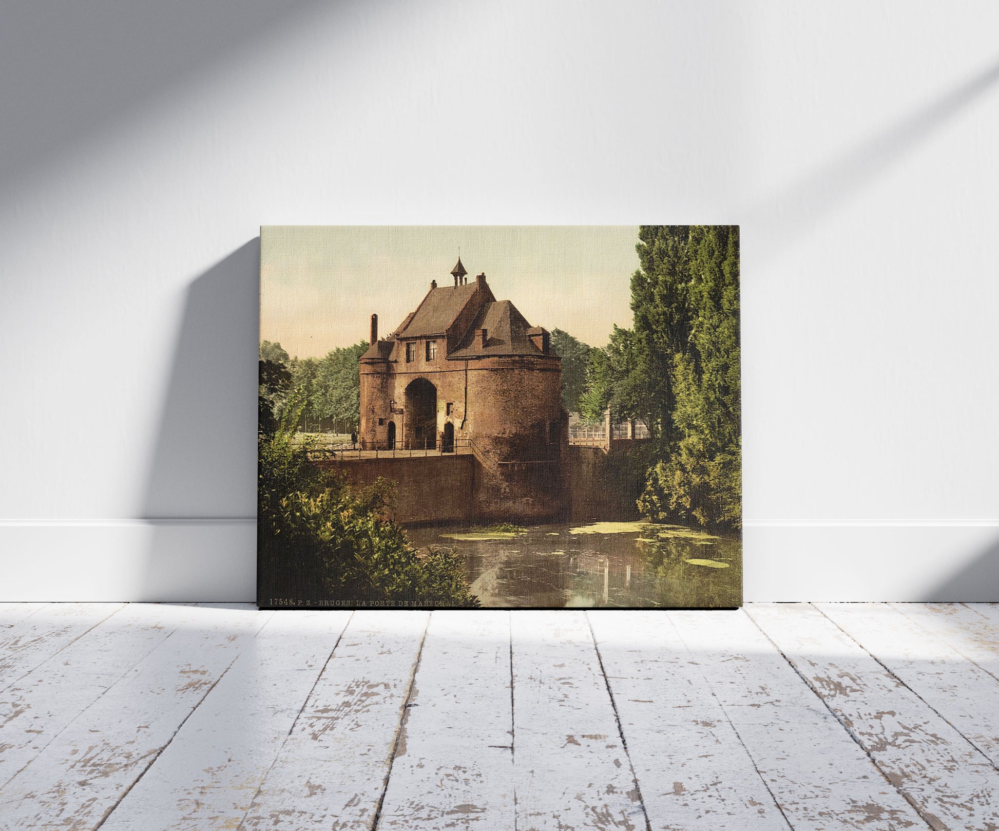 A picture of The Marechal gate, Bruges, Belgium