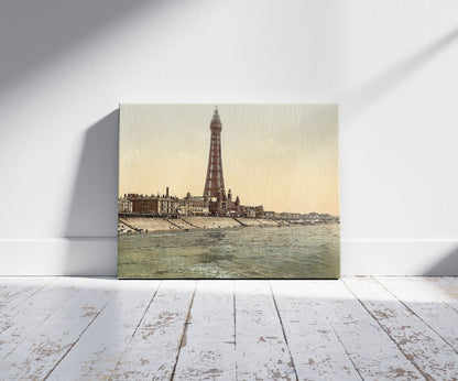 A picture of The Promenade and Tower from North Pier, Blackpool, England