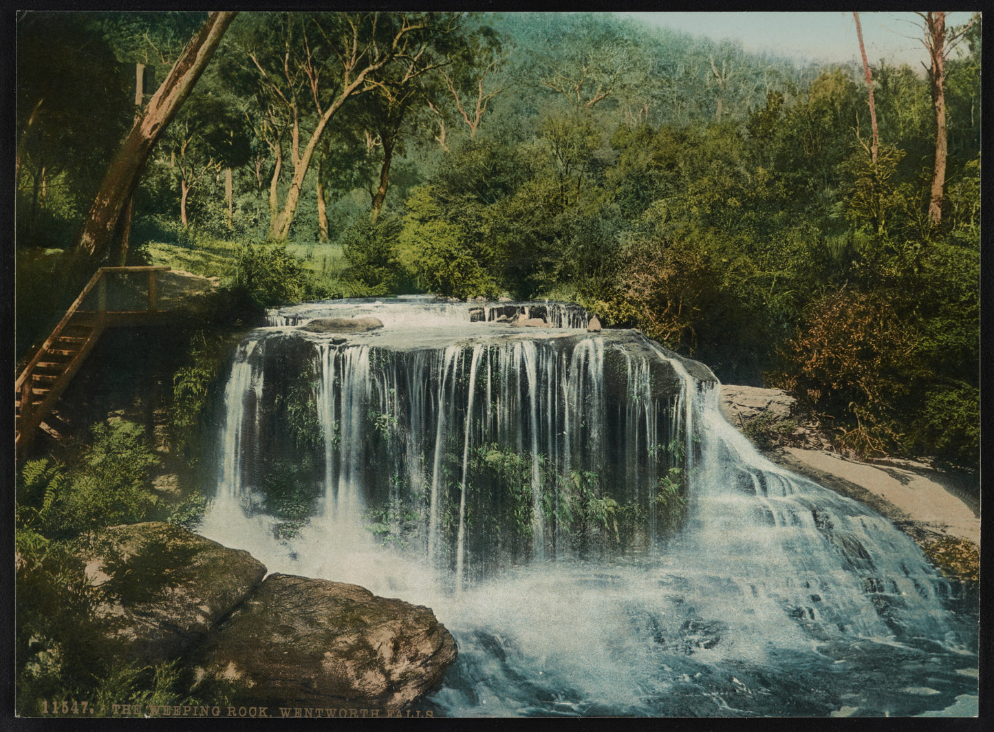 A picture of The Weeping Rock, Wentworth Falls