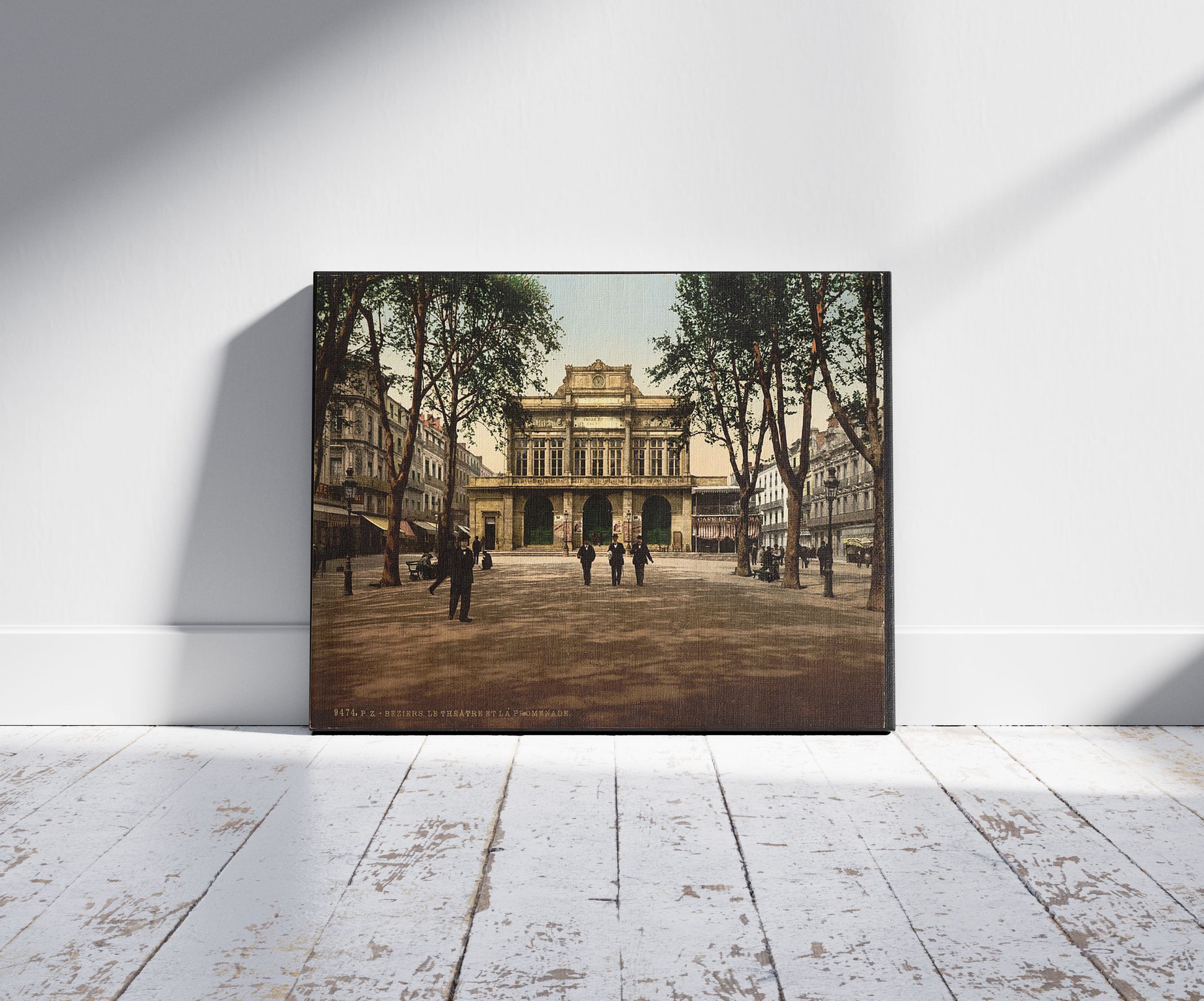 A picture of Theatre and promenade, Béziers, France