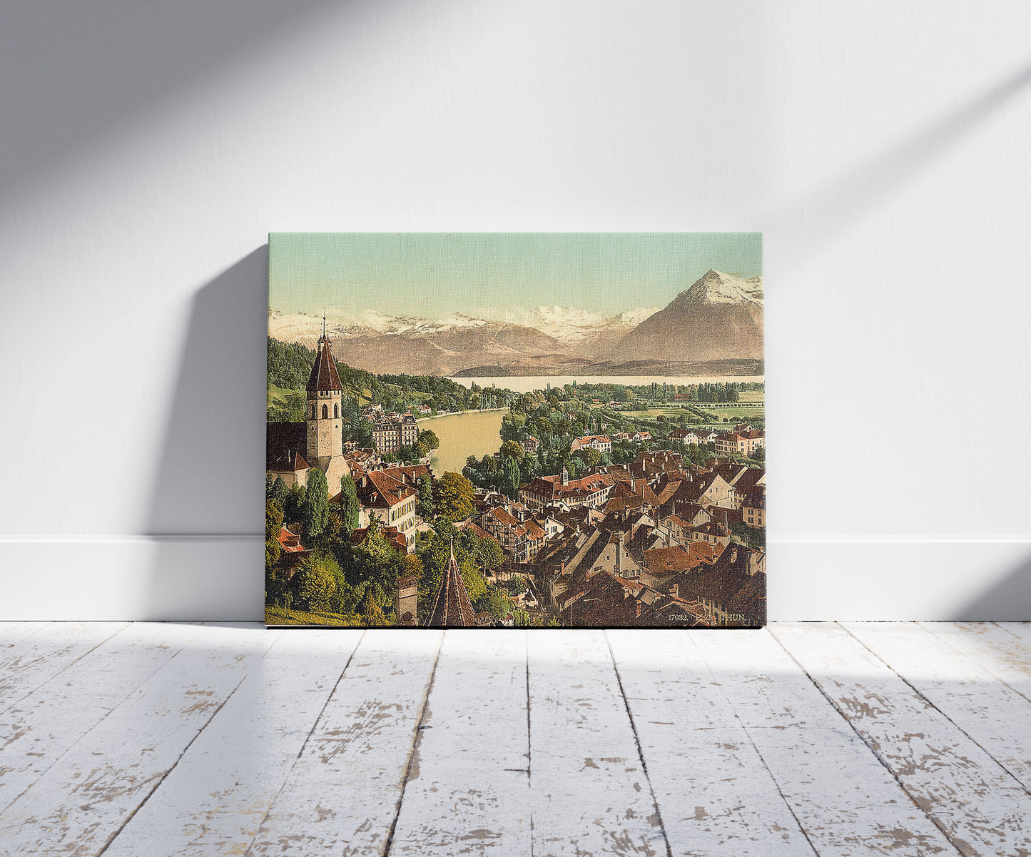 A picture of Thun, general view, Bernese Oberland, Switzerland