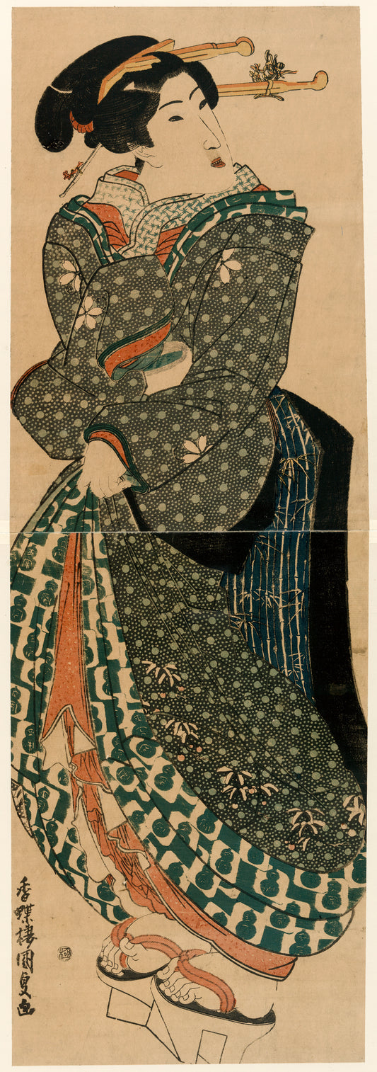 A picture of Tomimoto no geisha
