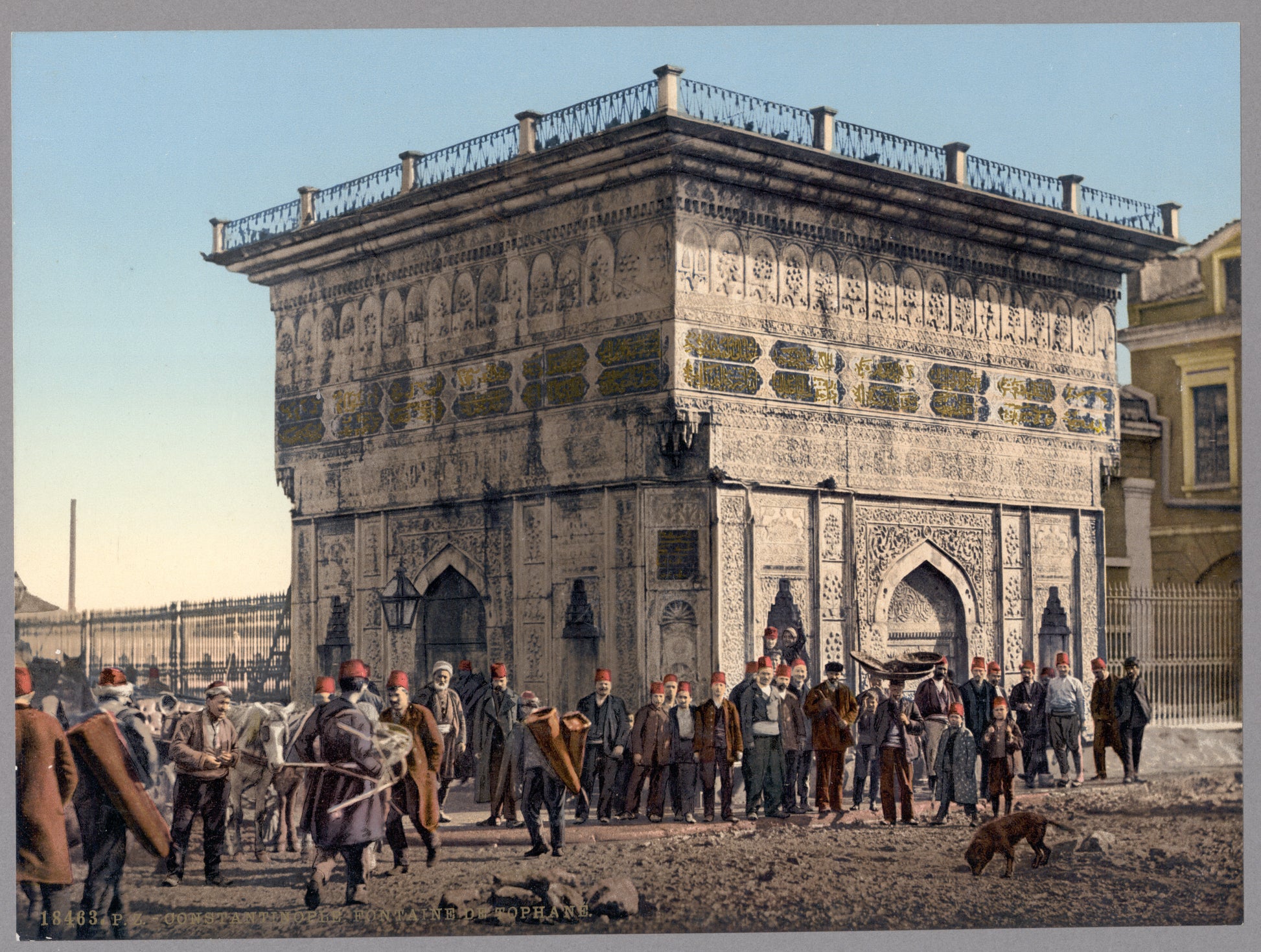 A picture of Tophane Fountain, Constantinople, Turkey