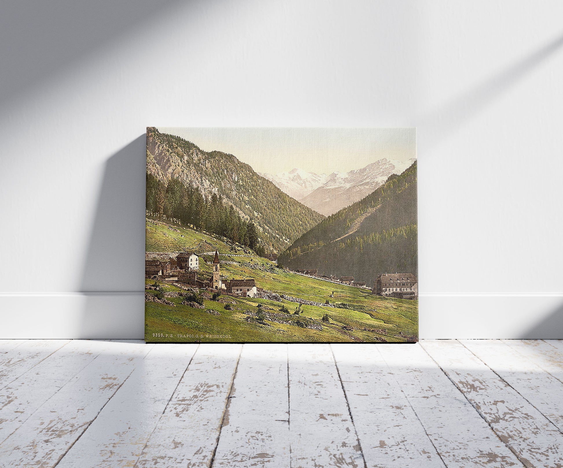 A picture of Tre Croci, towards the Weisskogl (i.e., Weisser Knott), Tyrol, Austro-Hungary