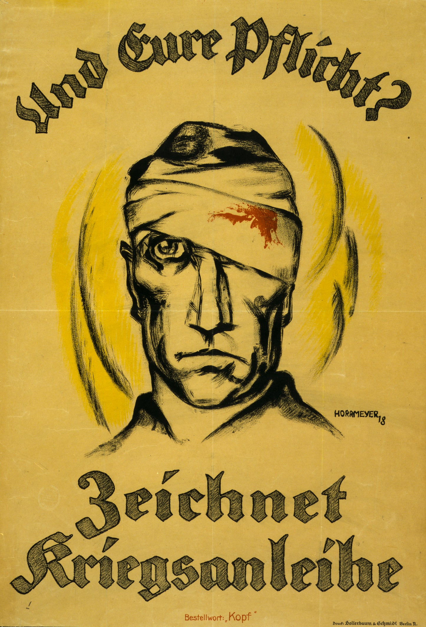A picture of Und eure Pflicht? Zeichnet Kriegsanleihe