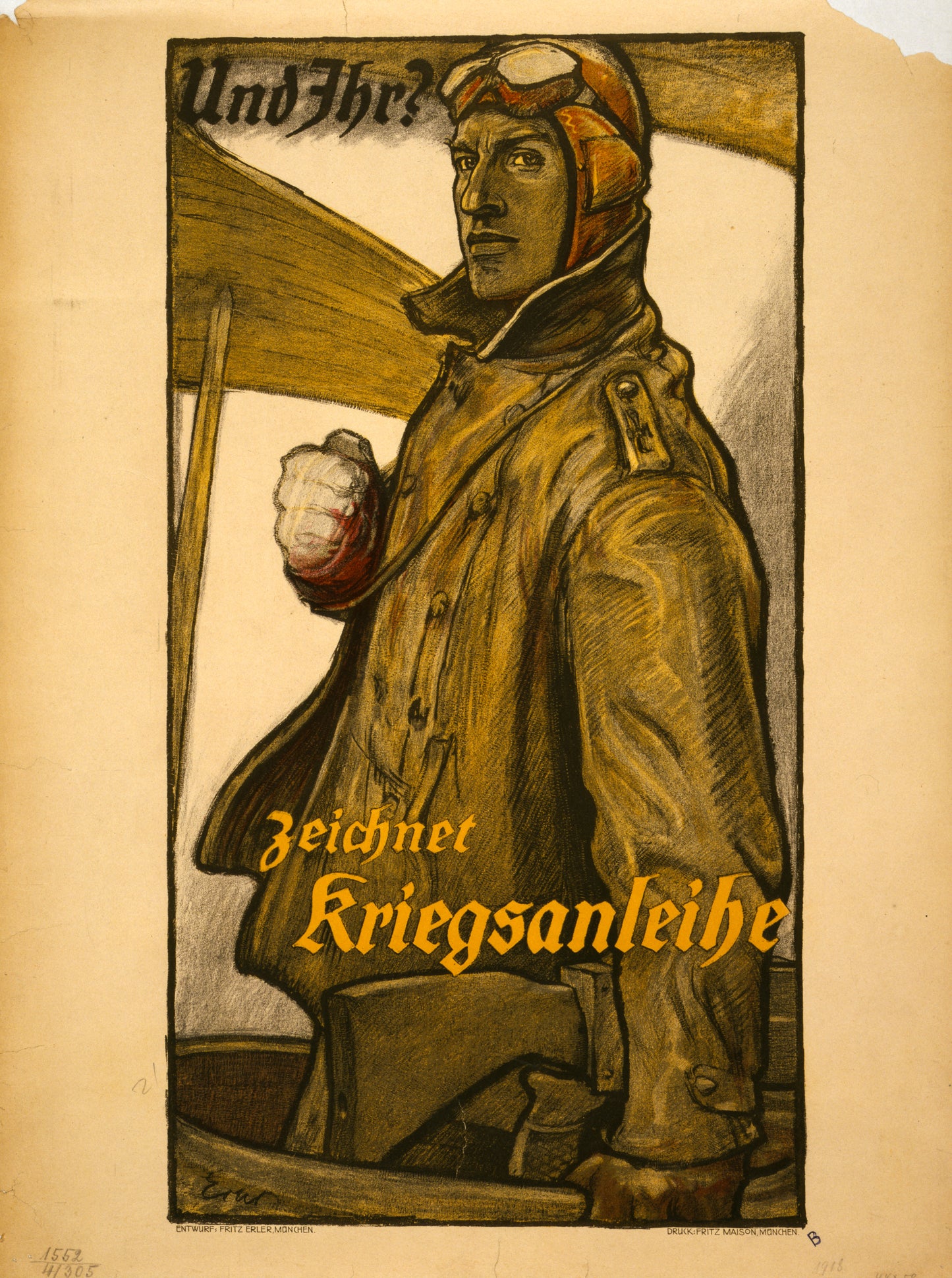 A picture of Und Ihr? Zeichnet Kriegsanleihe