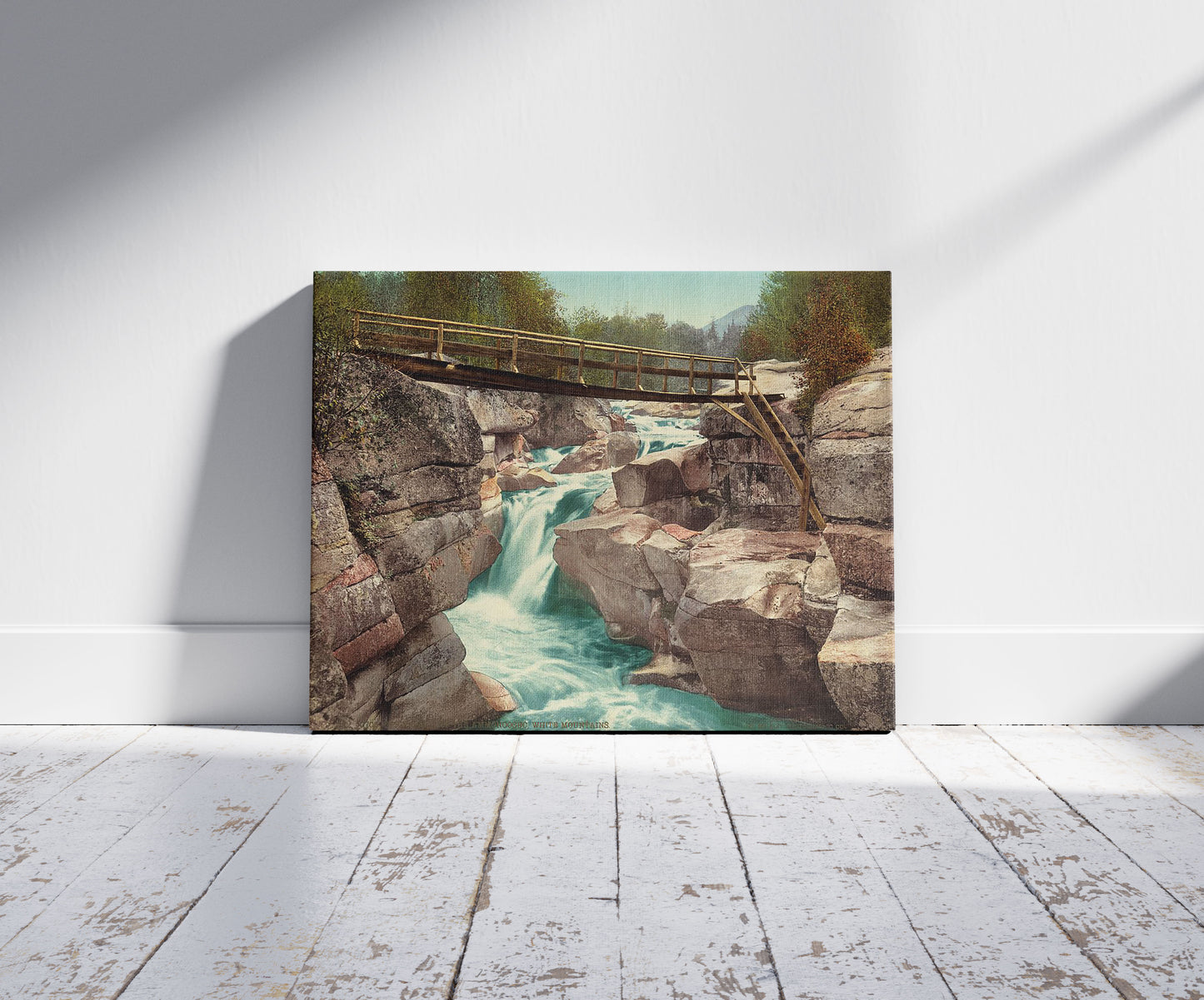 A picture of Upper Falls of the Ammonoosuc, White Mountains