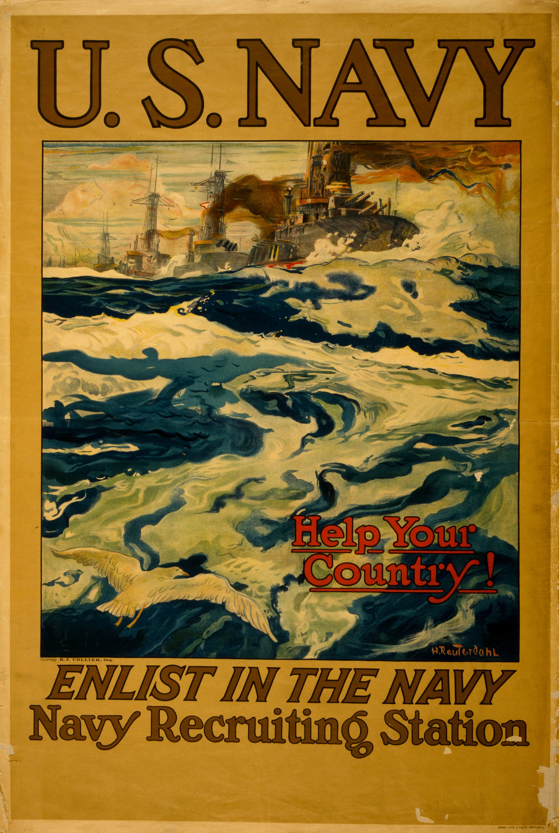 A picture of U.S. Navy - Help your country! Enlist in the Navy