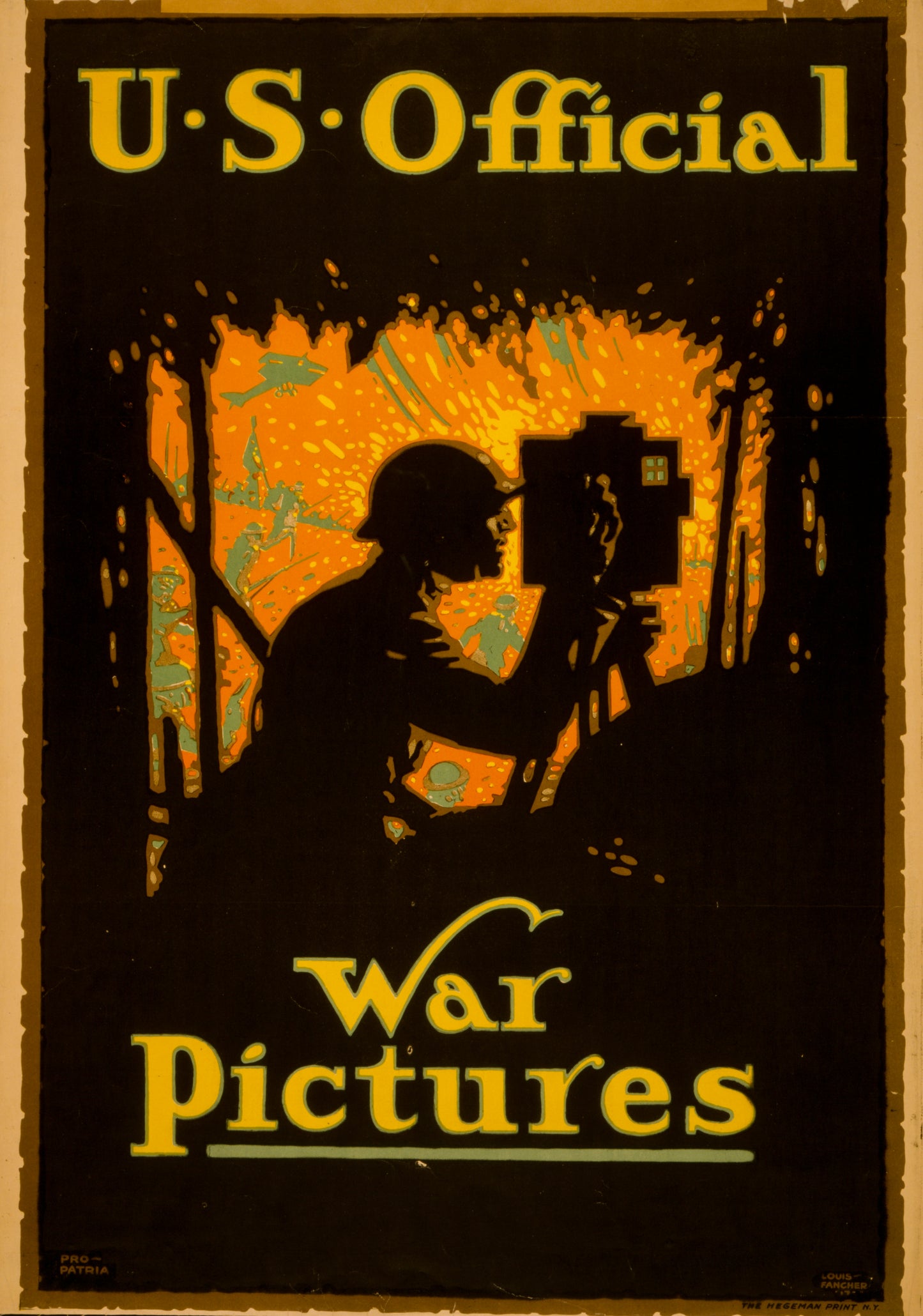 A picture of U.S. official war pictures