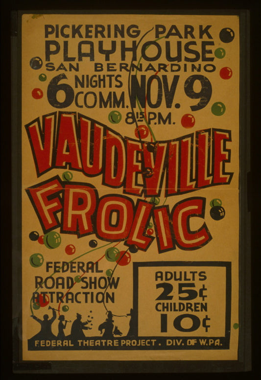 A picture of "Vaudeville frolic"