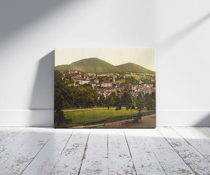 A picture of View from the Rumanian Chapel, Baden-Baden, Baden, Germany