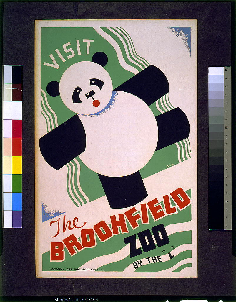 A picture of Visit the Brookfield Zoo by the "L"