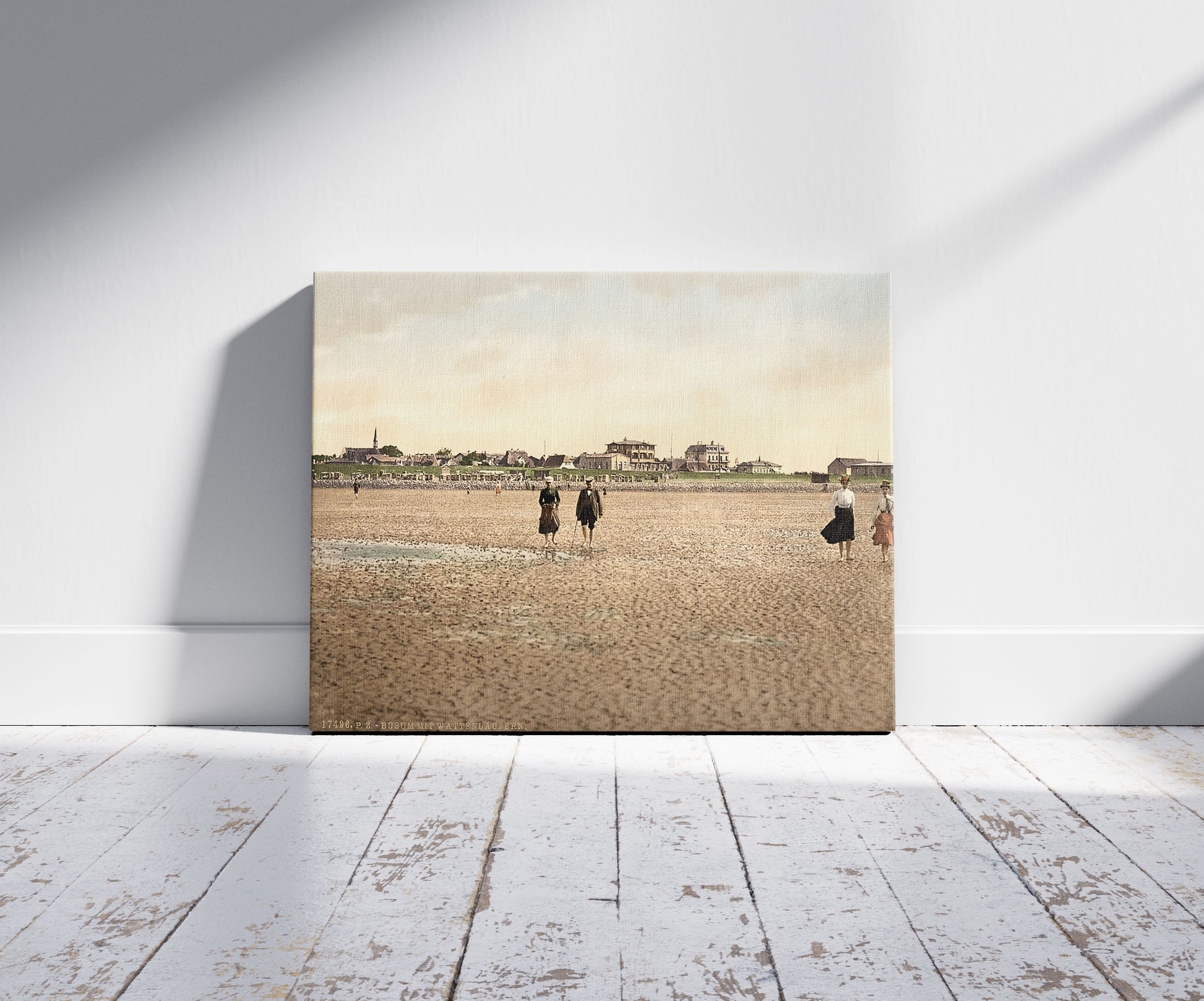 A picture of Wading on the beach, Busum, Schleswig-Holstein, Germany