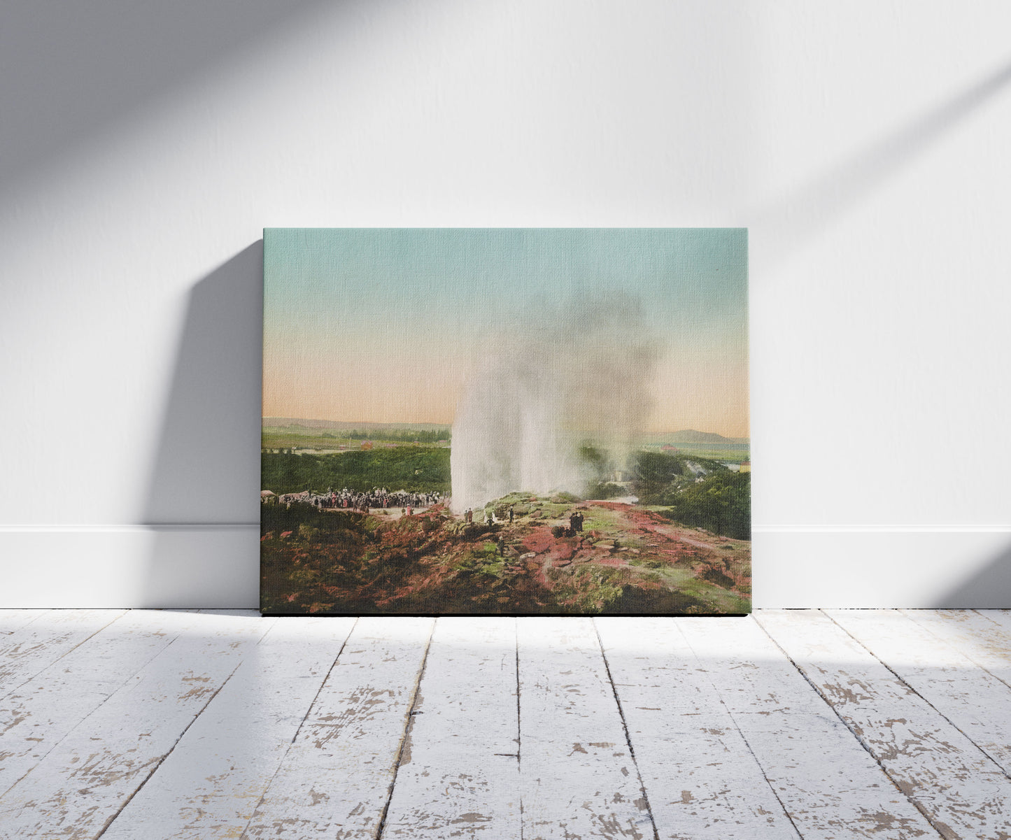 A picture of Wairoa Geyser in Eruption, Whakarewarewa