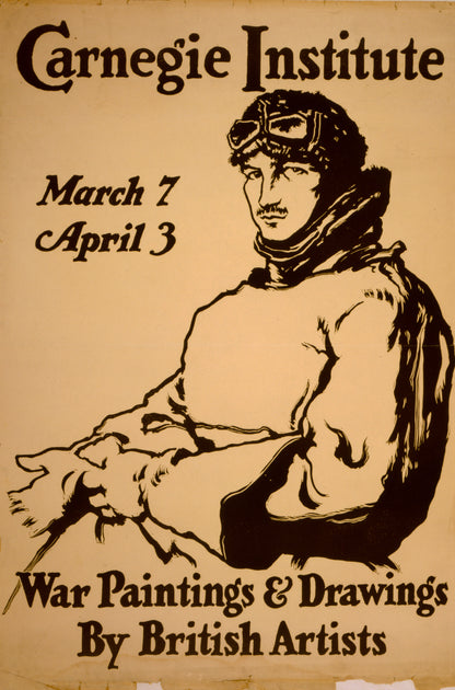 A picture of War paintings & drawings by British artists Carnegie Institute, March 7 April 3.