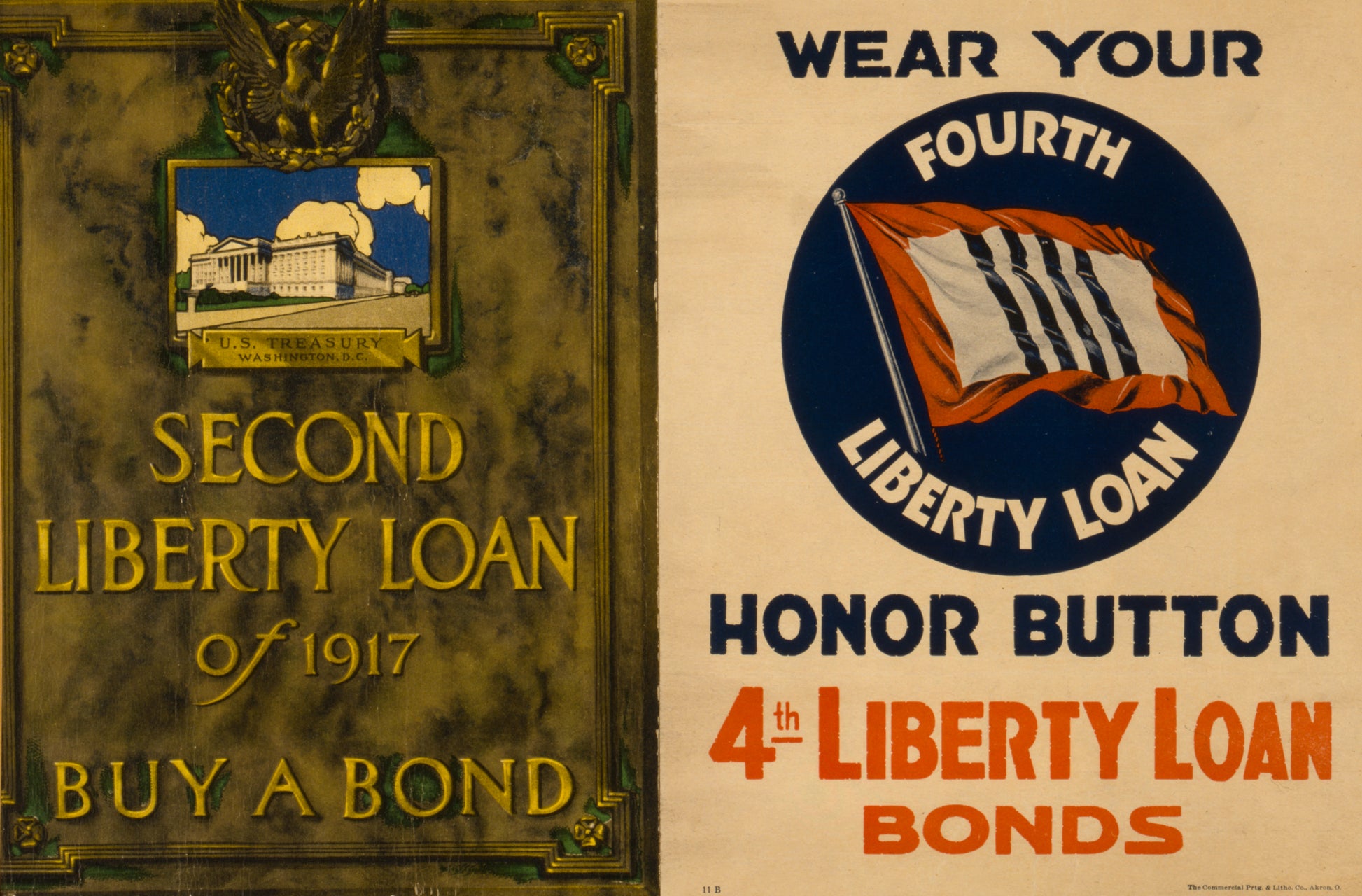 A picture of Wear your Fourth Liberty Loan honor button--4th Liberty Loan bonds