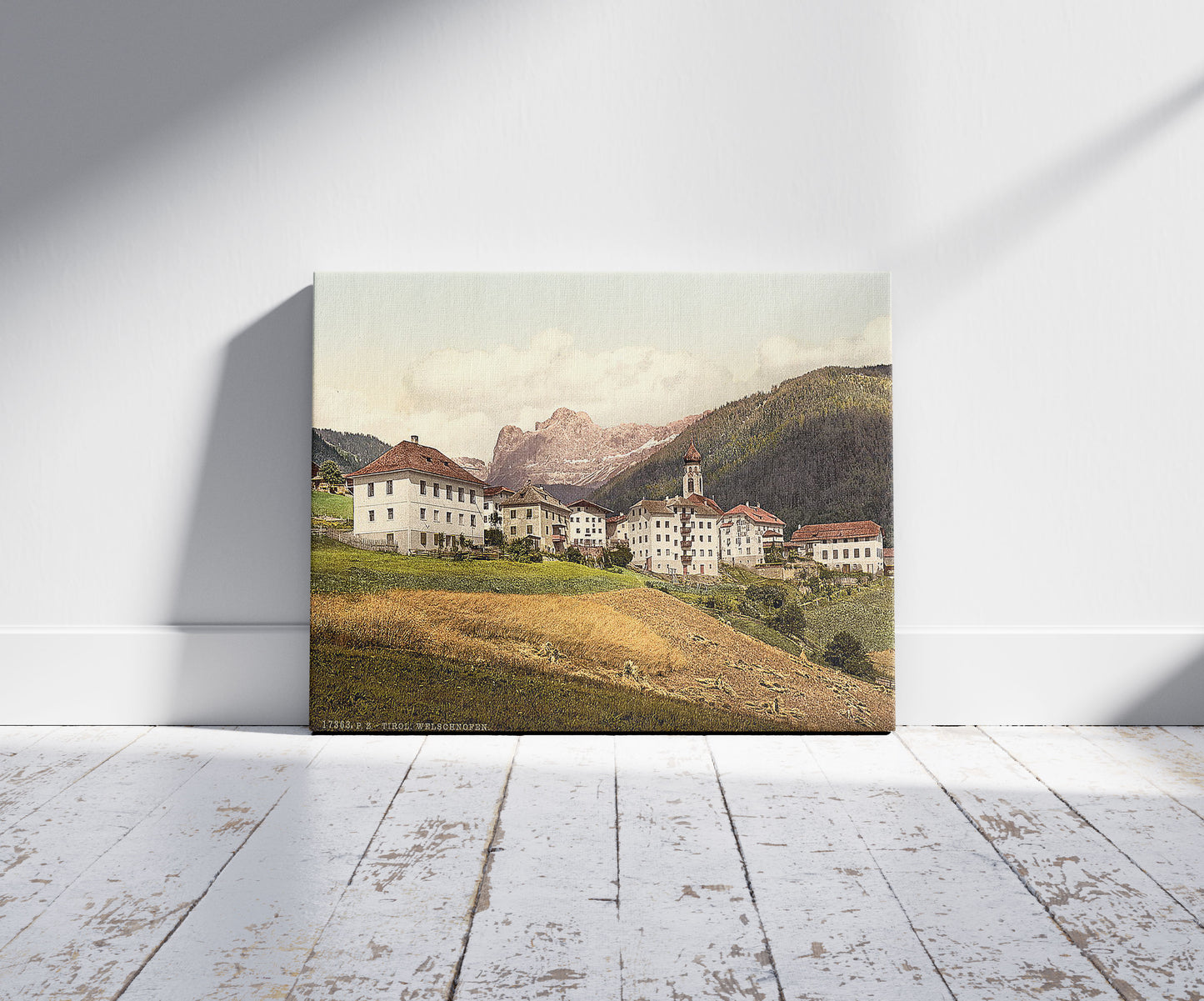 A picture of Welschnofen, general view, Tyrol, Austro-Hungary