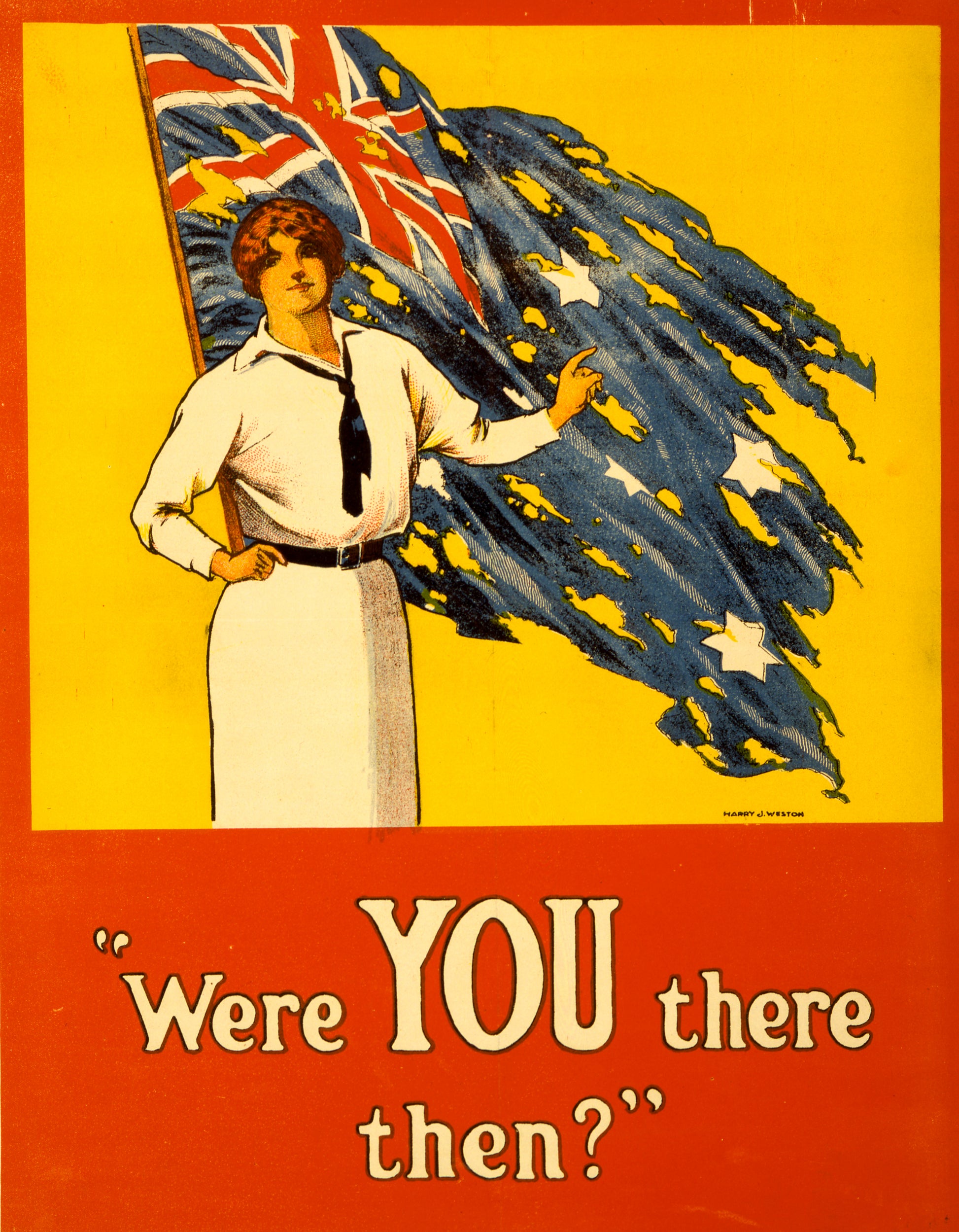 A picture of "Were YOU there then?"