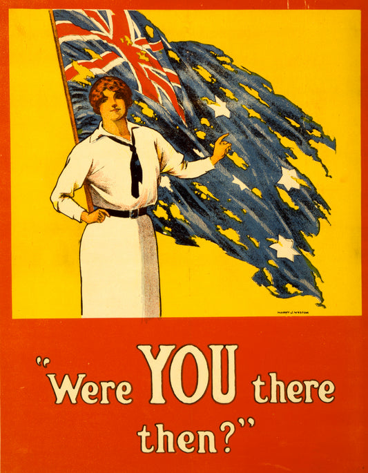 A picture of "Were YOU there then?"