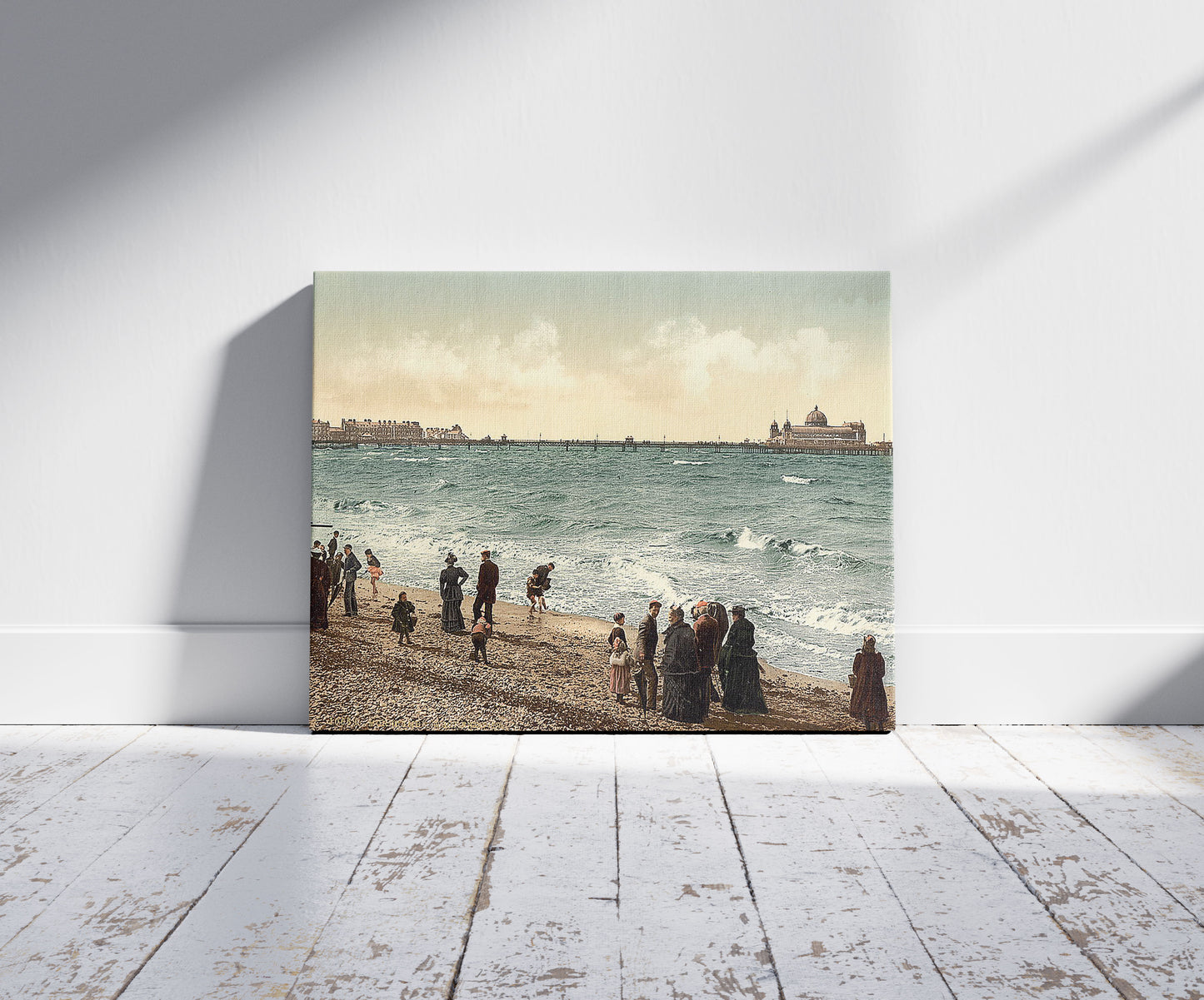 A picture of West End Pier, Morecambe, England