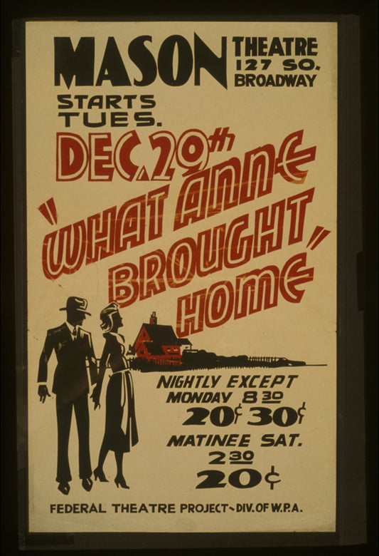 A picture of "What Anne brought home"