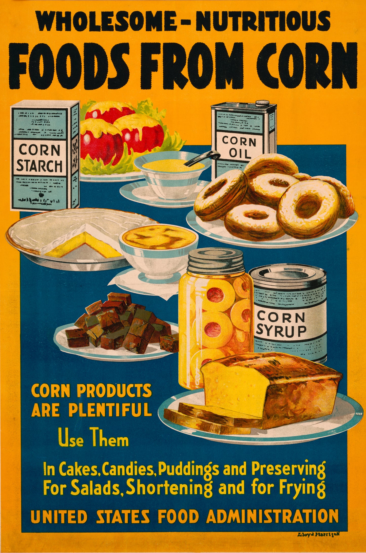 A picture of Wholesome - nutritious foods from corn