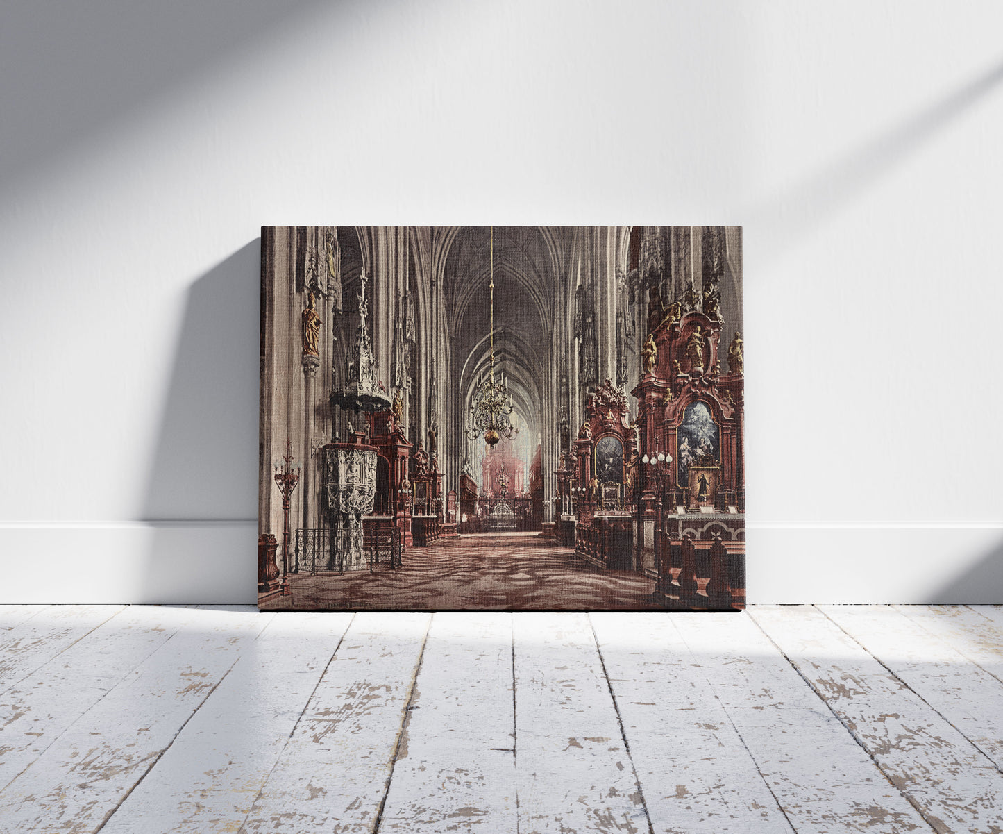 A picture of Wien. Stefanskirche. Jnneres
