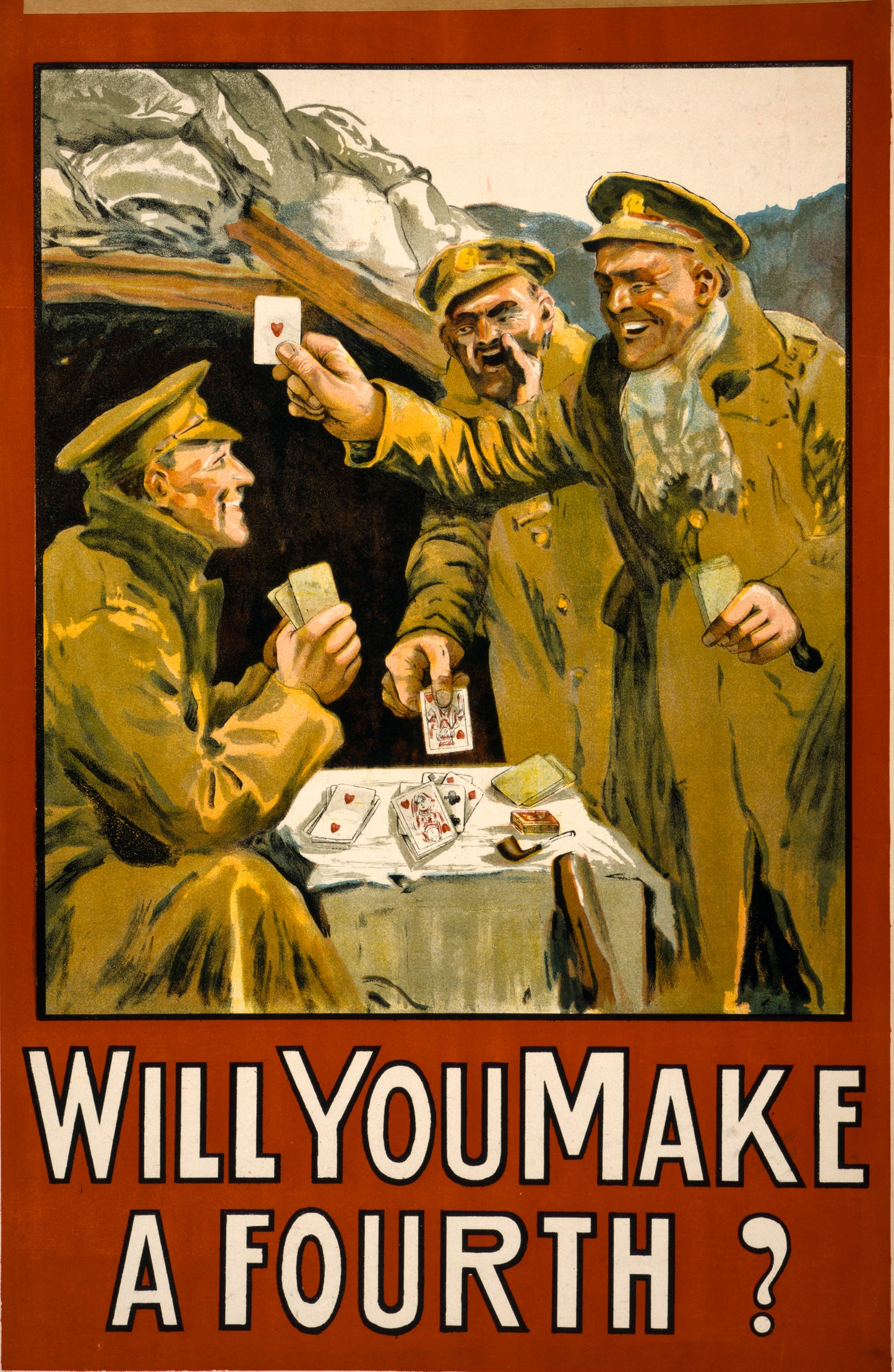 A picture of Will you make a fourth?