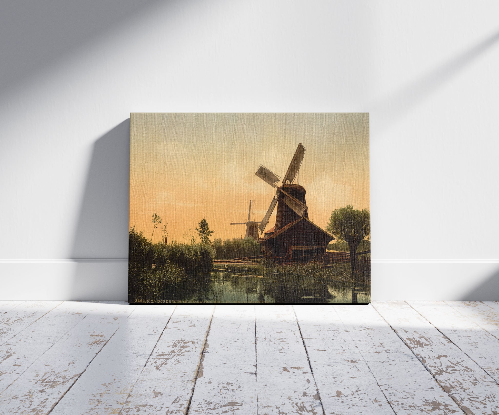 A picture of Windmills on the Noordendijk, Dordrecht, Holland