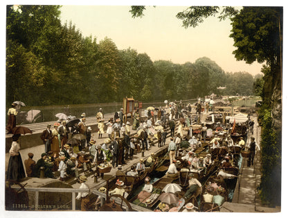 A picture of Windsor, Boulter's Lock, Berkshire, England