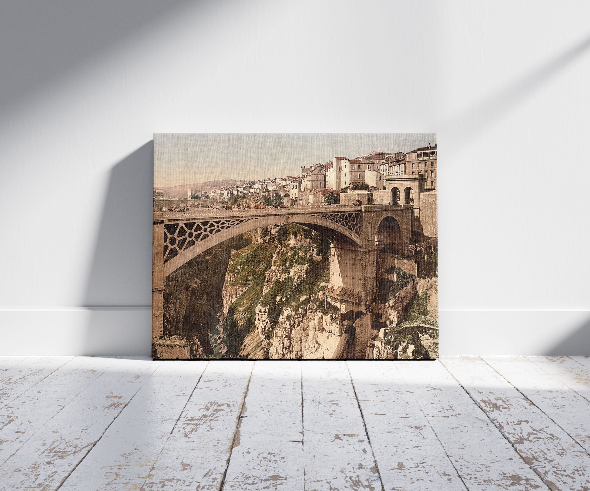 A picture of With great bridge, Constantine, Algeria