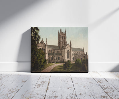 A picture of Worcester Cathedral N. Side