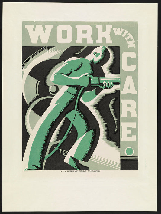 A picture of Work with care