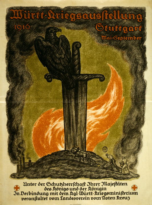 A picture of Württ. Kriegsausstellung, 1916 Stuttgart Mai-September