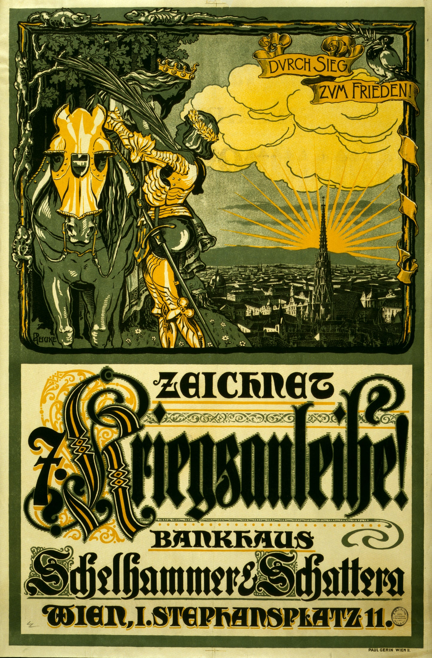 A picture of Zeichnet Kriegsanleihe!