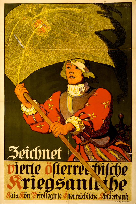 A picture of Zeichnet vierte österreichische Kriegsanleihe