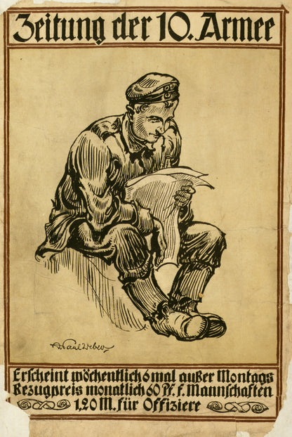 A picture of Zeitung der 10. Armee