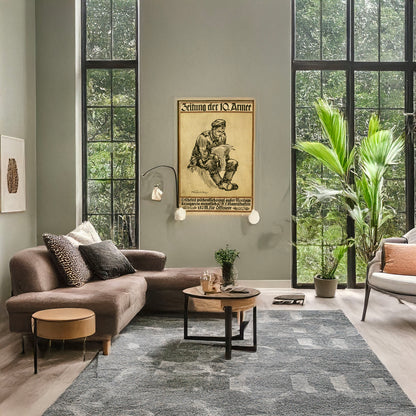 A picture of Zeitung der 10. Armee, a mockup of the print leaning against a wall