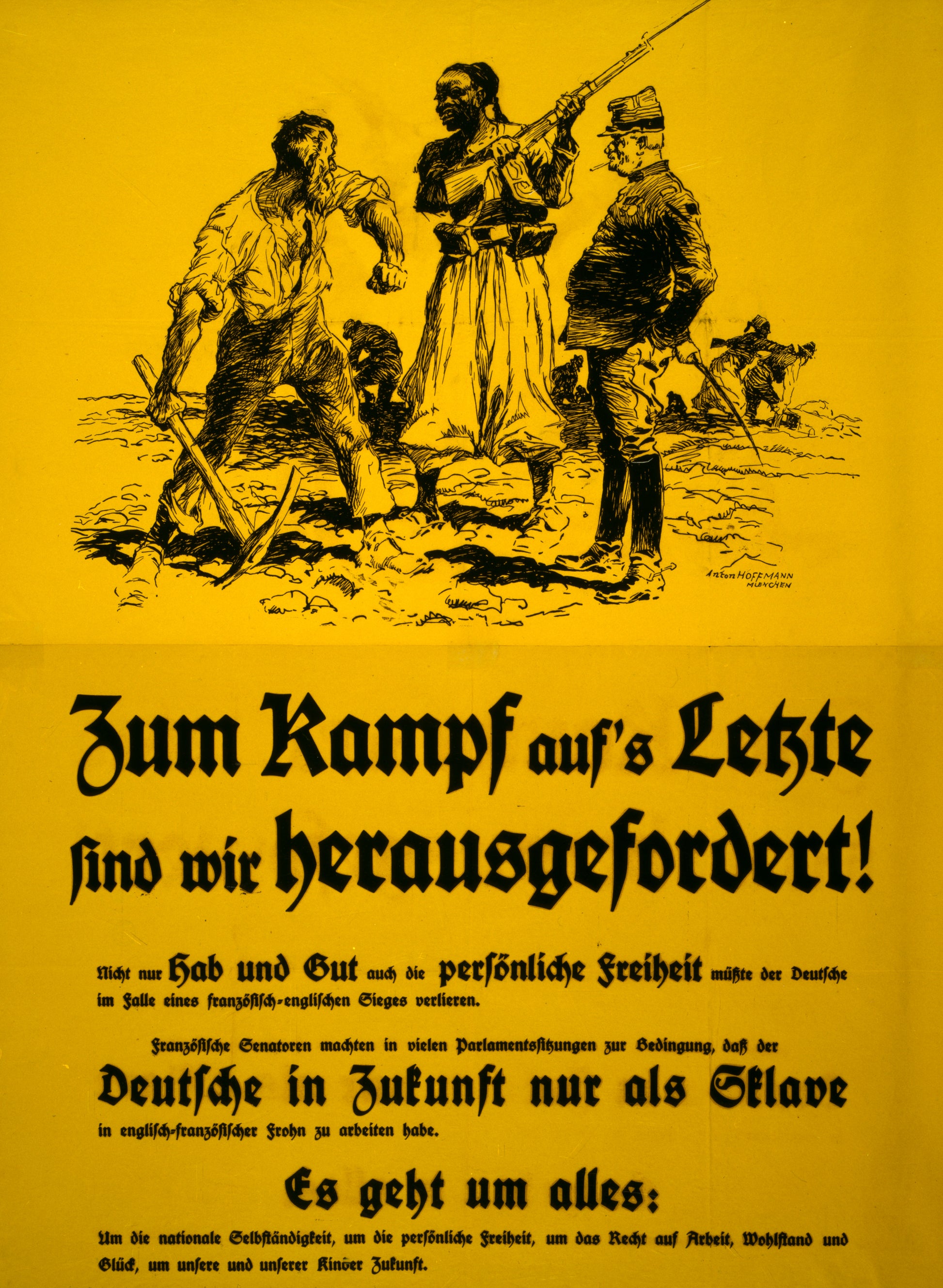 A picture of Zum Kampf auf's Letzte sind wir herausgefordert!